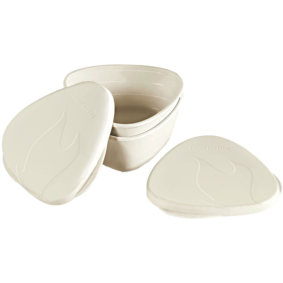 SnapBox Original, cream, 2 stk.