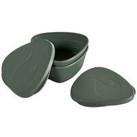 SnapBox förvaringsburk 2-pack, sage green