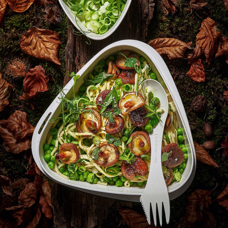 Bowl'nLid lounasrasia 900 ml, cream