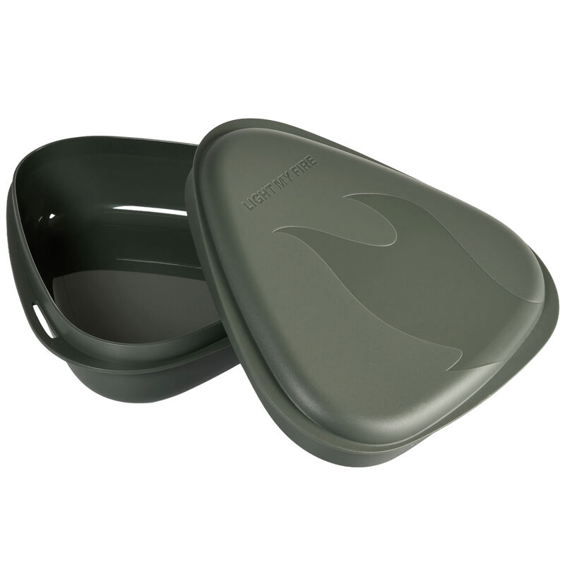 Bowl'nLid lounasrasia 900 ml, sage green