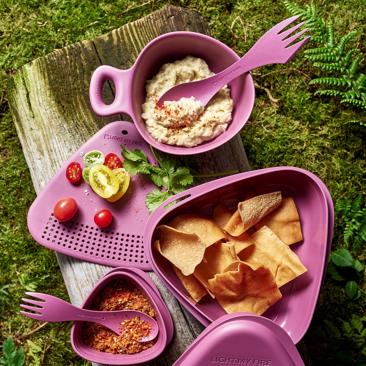 MealKit 2.0 tursett, misty purple