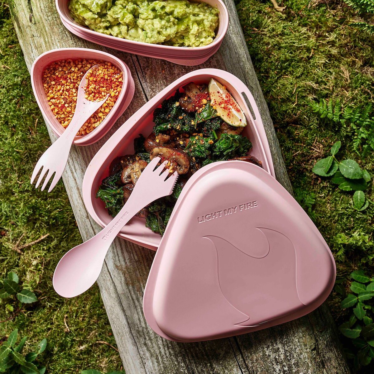 LunchKit 2.0 madkasse, dusty pink