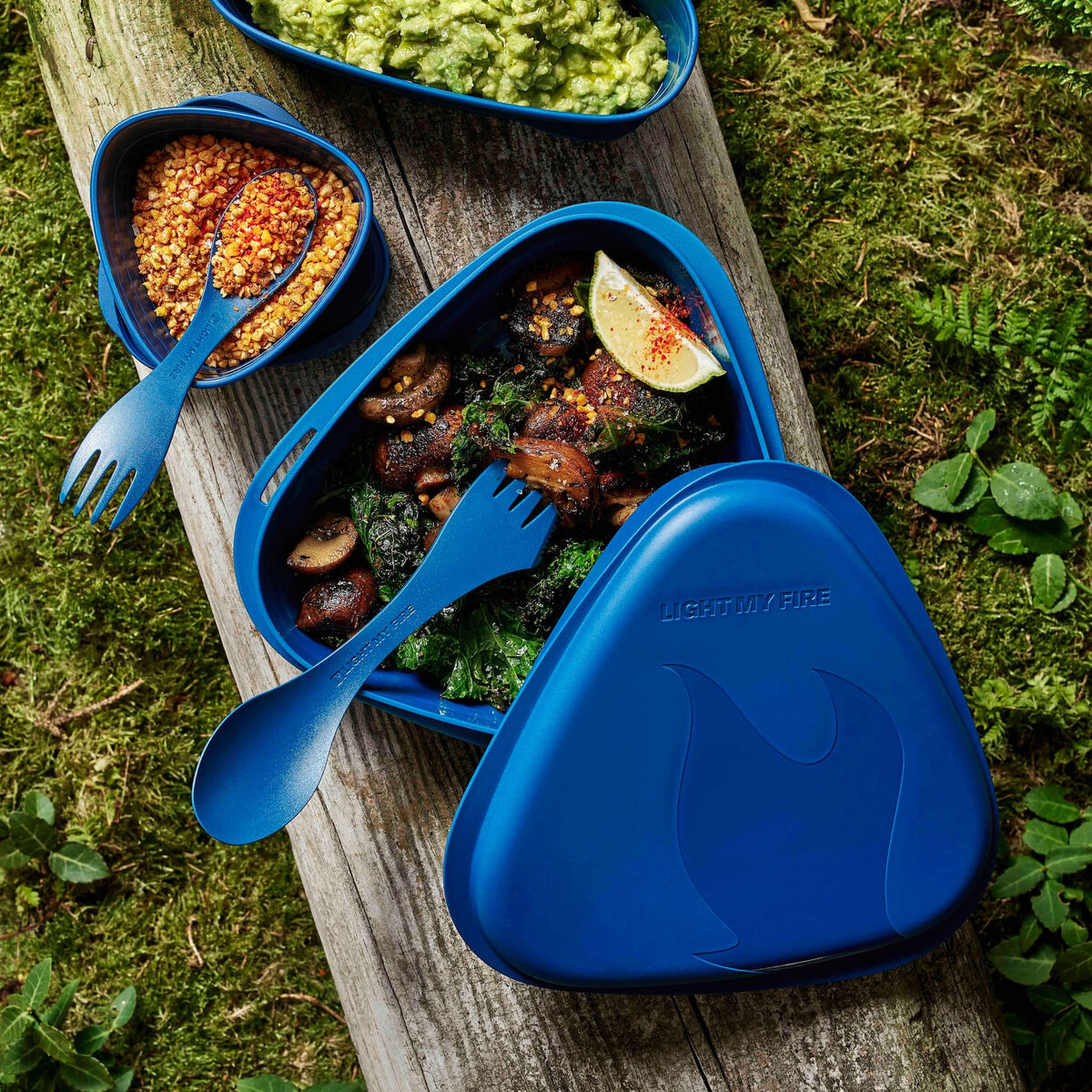 LunchKit 2.0 madkasse, hazy blue