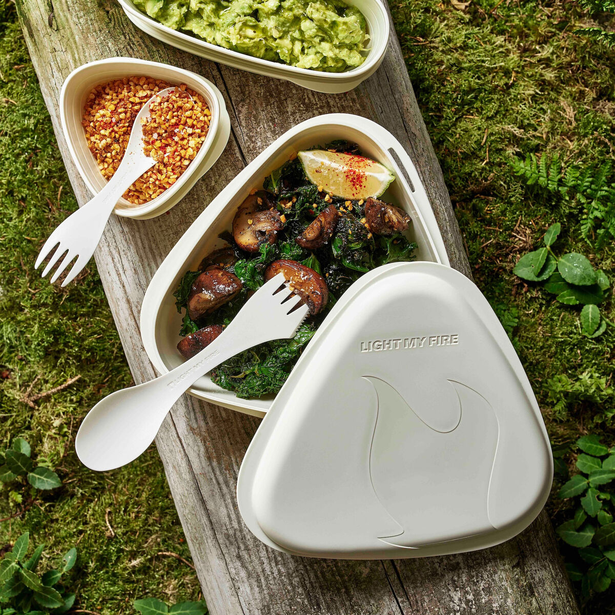 LunchKit 2.0 madkasse, cream