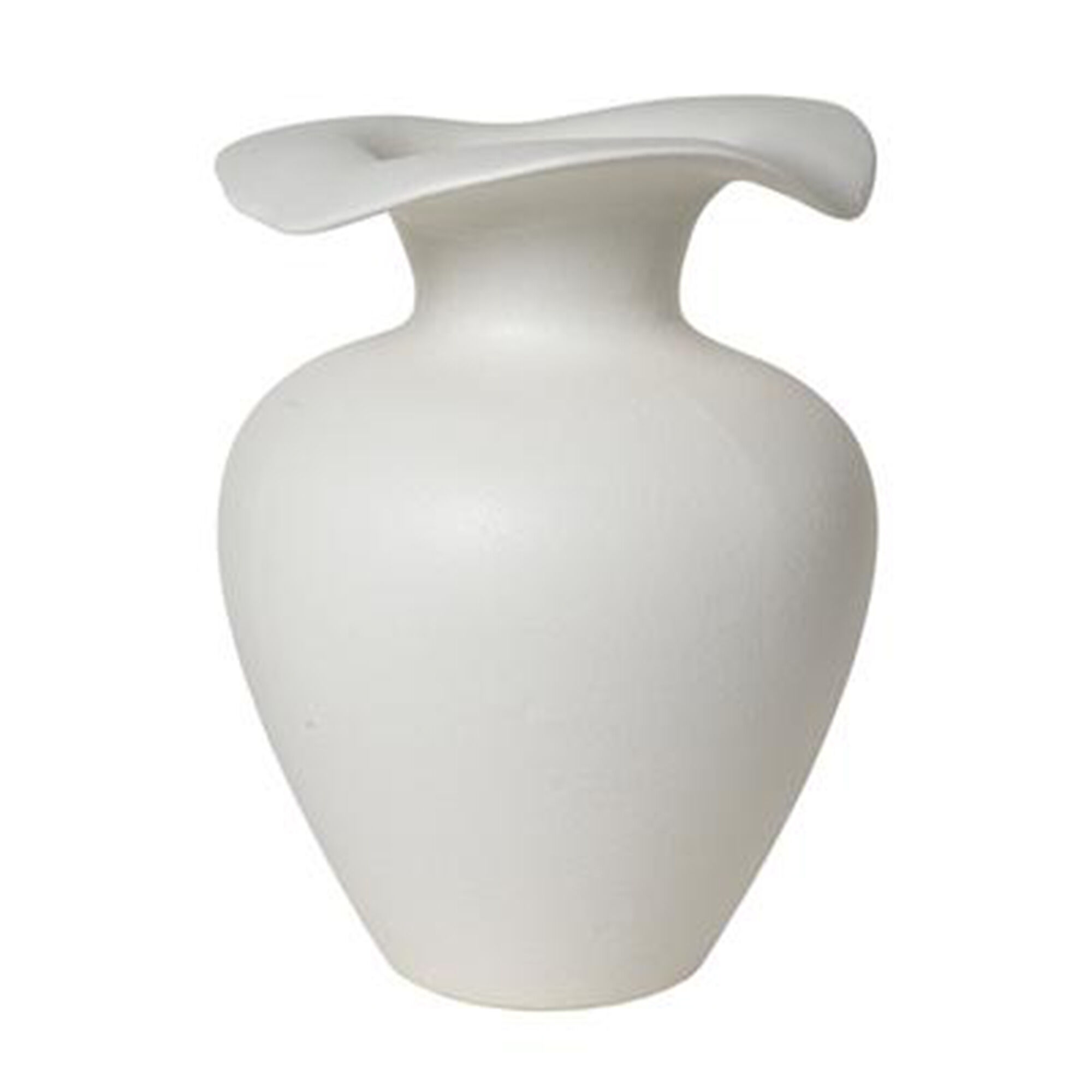 Broste Florentina vase M, hvid