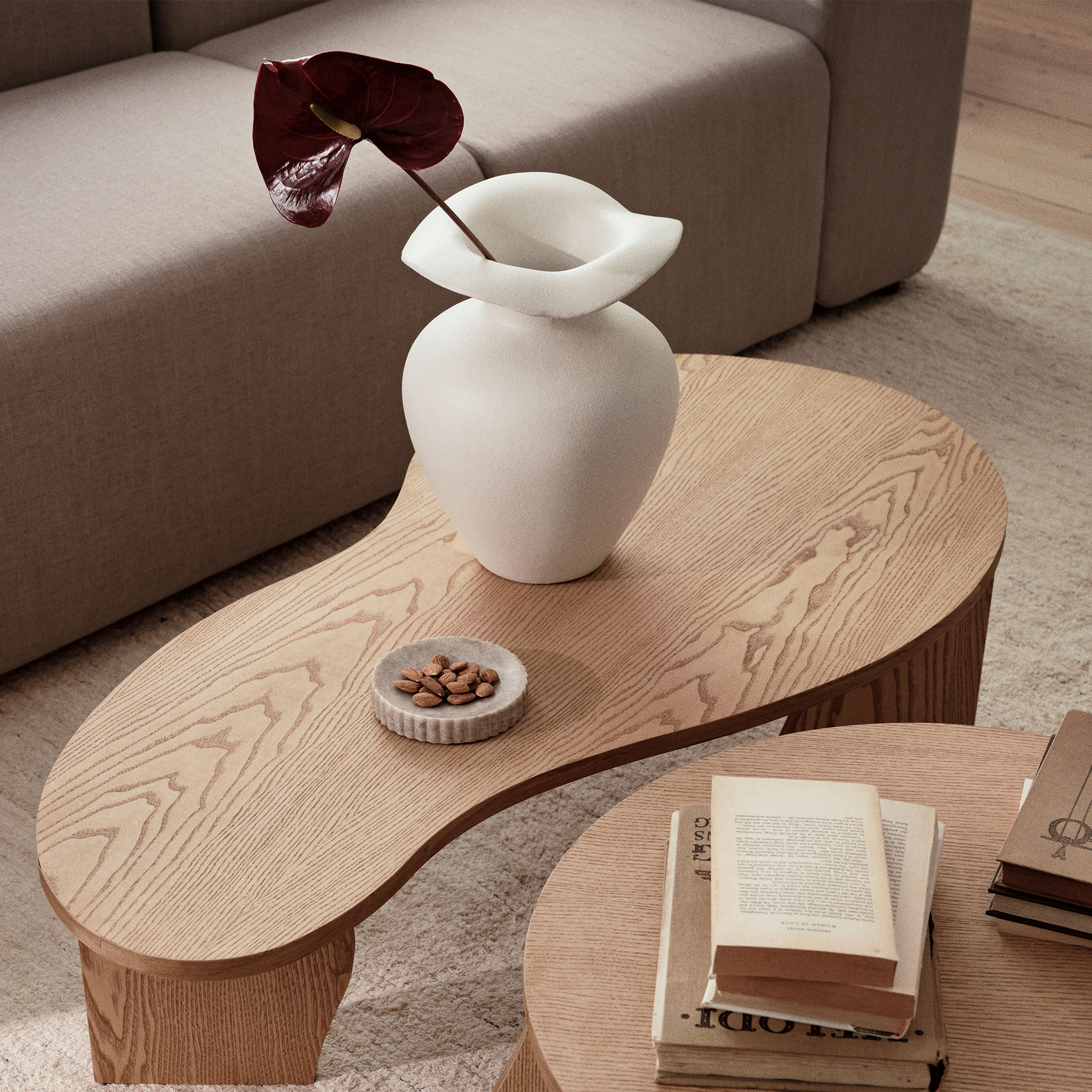 Florentina vase M, hvid