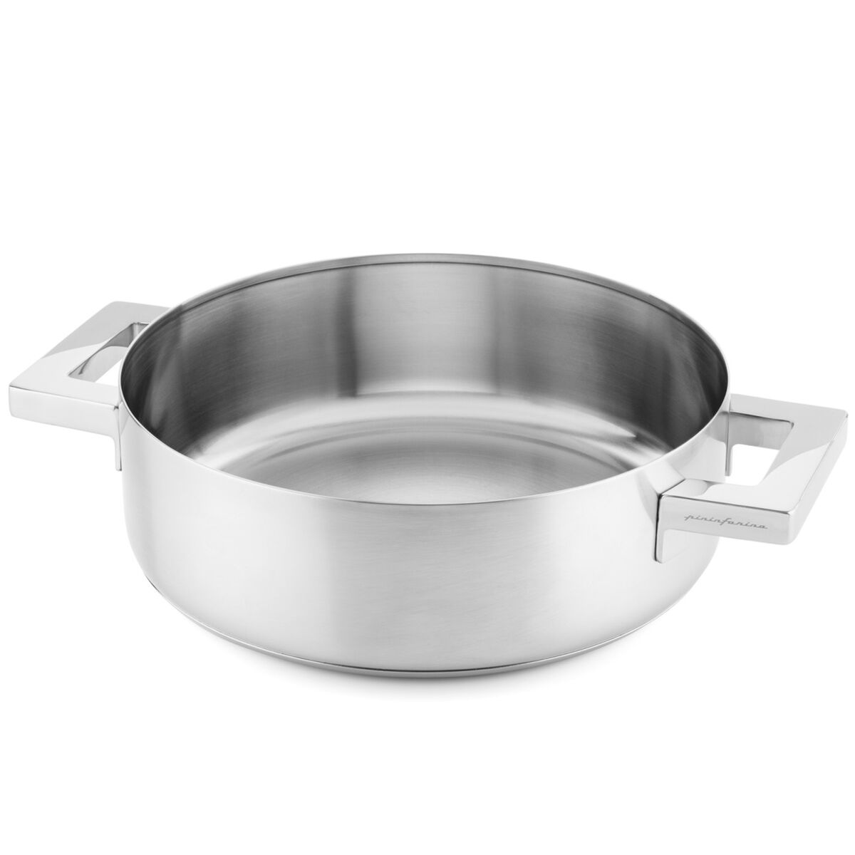 Stile traktørpande med to håndtag 24 cm, rustfrit stål