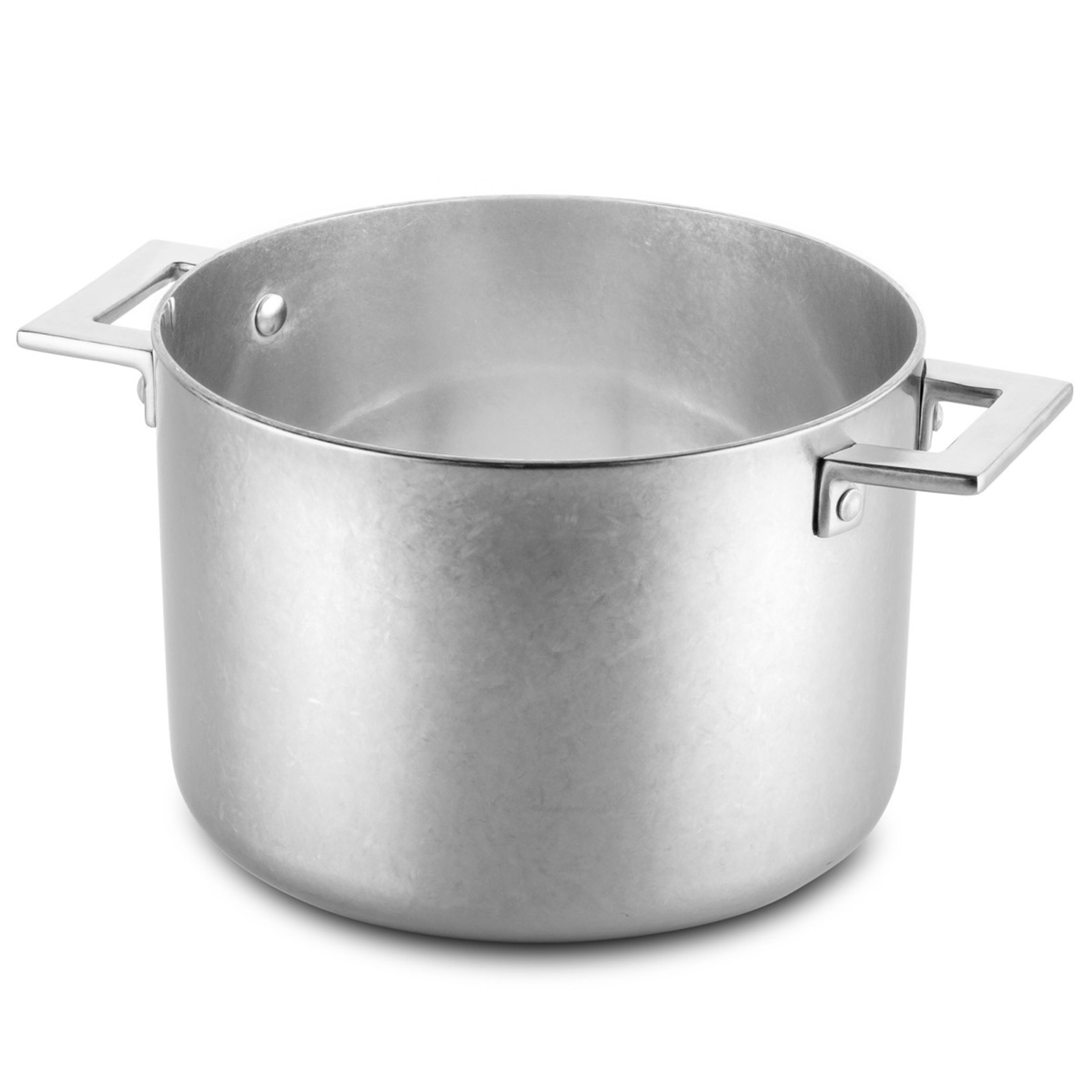 Attiva høj gryde med låg 5 liter, rustfrit stål