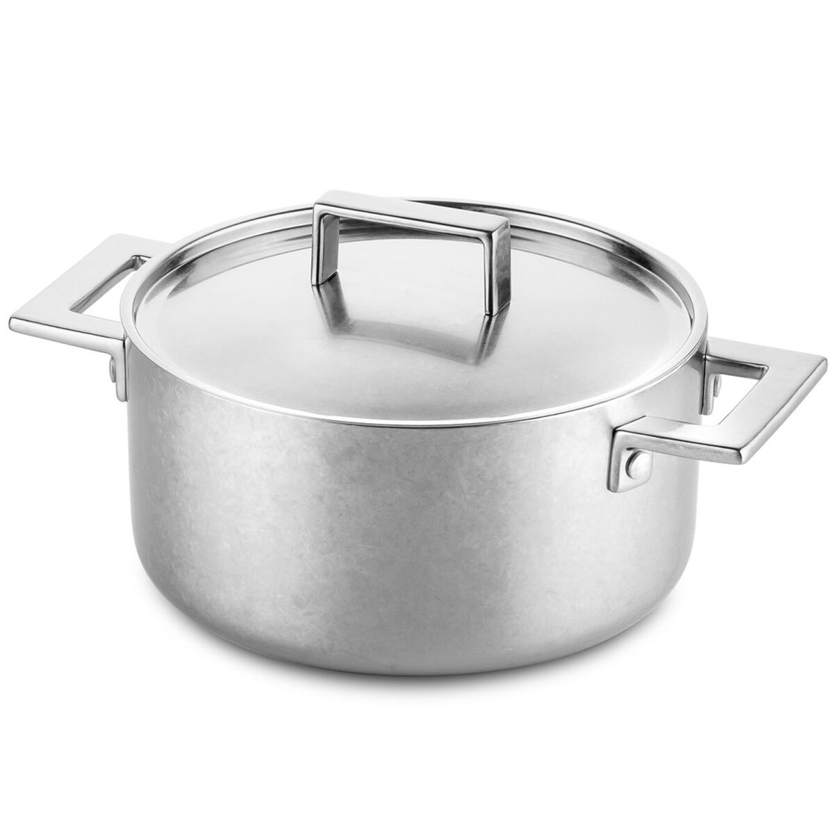 Attiva gryde med låg 18 cm, rustfrit stål