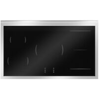 HER105I2EAVT2 Heritage induktionskomfur 100 cm med 5 zoner og 2 ovne, elfenbenshvid
