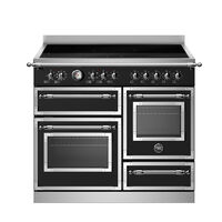 HER105I3ENET2 Heritage induktionskomfur 100 cm med 5 zoner og 3 ovne, mat sort