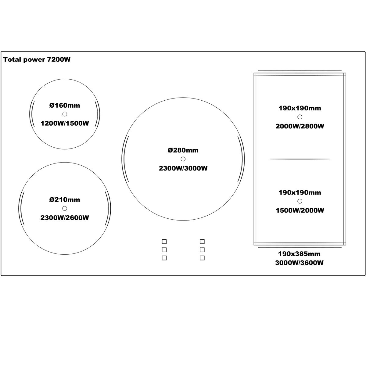 HER105I3ENET2 Heritage induktionskomfur 100 cm med 5 zoner og 3 ovne, mat sort