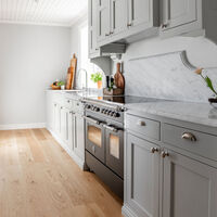 HER95I2ENEC2 Heritage induktionskomfur uden dekorramme 90 cm med 5 zoner og 2 ovne, mat sort