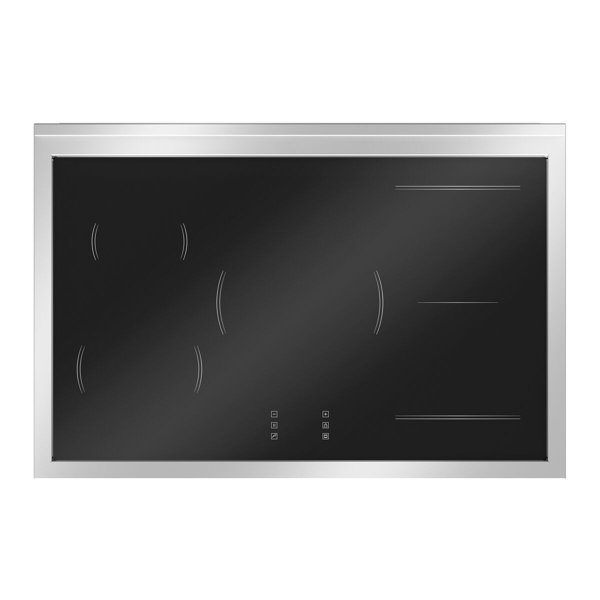 HER95I2ENET2 Heritage induktionskomfur 90 cm med 5 zoner og 2 ovne, mat sort