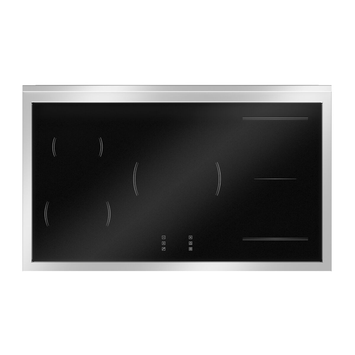 MAS105I2ENET2 Master induktionsspis 100 cm med 5 zoner och 2 ugnar, mattsvart