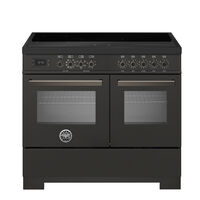 PRO105I2ECAT2 Professional induktionskomfur 100 cm med 5 zoner og 2 ovne, carbonio