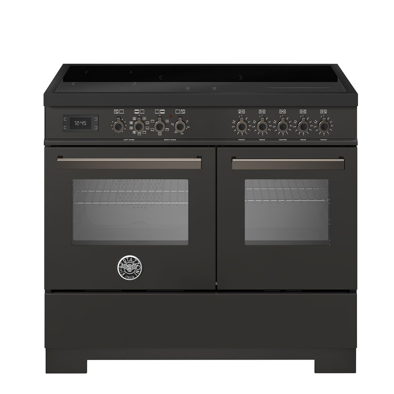 PRO105I2ECAT2 Professional induktionskomfur 100 cm med 5 zoner og 2 ovne, carbonio