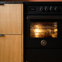 PRO105I2ECAT2 Professional induktionskomfur 100 cm med 5 zoner og 2 ovne, carbonio