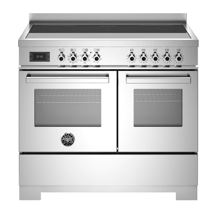 PRO105I2EXT2 Professional induktionskomfur 100 cm med 5 zoner, rustfrit stål