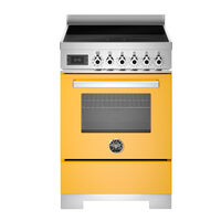 PRO64I1EGIT2 Professional induktionsspis 60 cm med 4 zoner och 1 ugn, gul