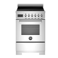 PRO64I1EXT2 Professional induktionsspis 60 cm med 4 zoner och 1 ugn, rostfritt stål