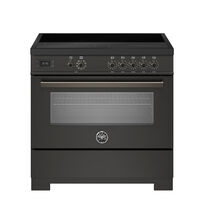 PRO95I1ECAT2 Professional induktionskomfur 90 cm med 5 zoner og 1 ovn, carbonio