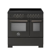 PRO95I2ECAT2 Professional induksjonskomfyr 90 cm med 5 soner og 2 ovner, carbonio