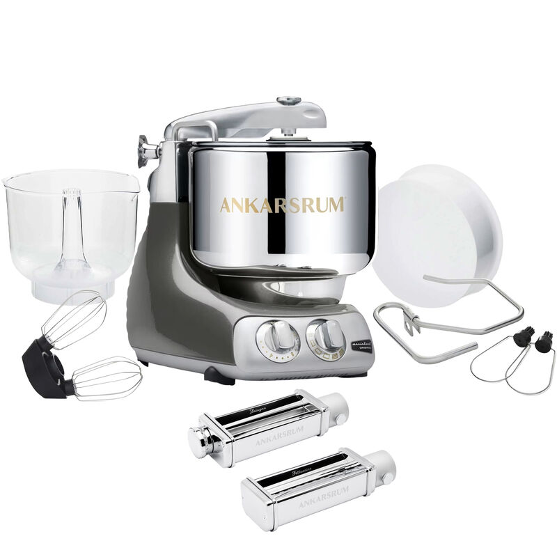 Assistent Original AKM 6230 køkkenmaskine og pastakit, black chrome