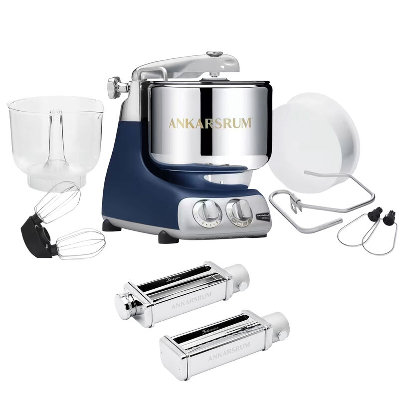 Assistent Original AKM 6230 køkkenmaskine og pastakit, royal blue
