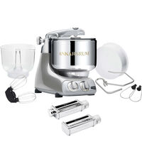 Assistent Original AKM 6230 køkkenmaskine og pastakit, jubilee silver