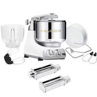 Assistent Original AKM 6230 køkkenmaskine og pastakit, glossy white