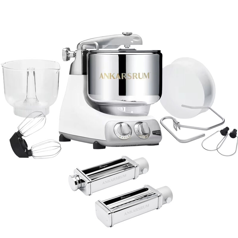 Assistent Original AKM 6230 køkkenmaskine og pastakit, glossy white