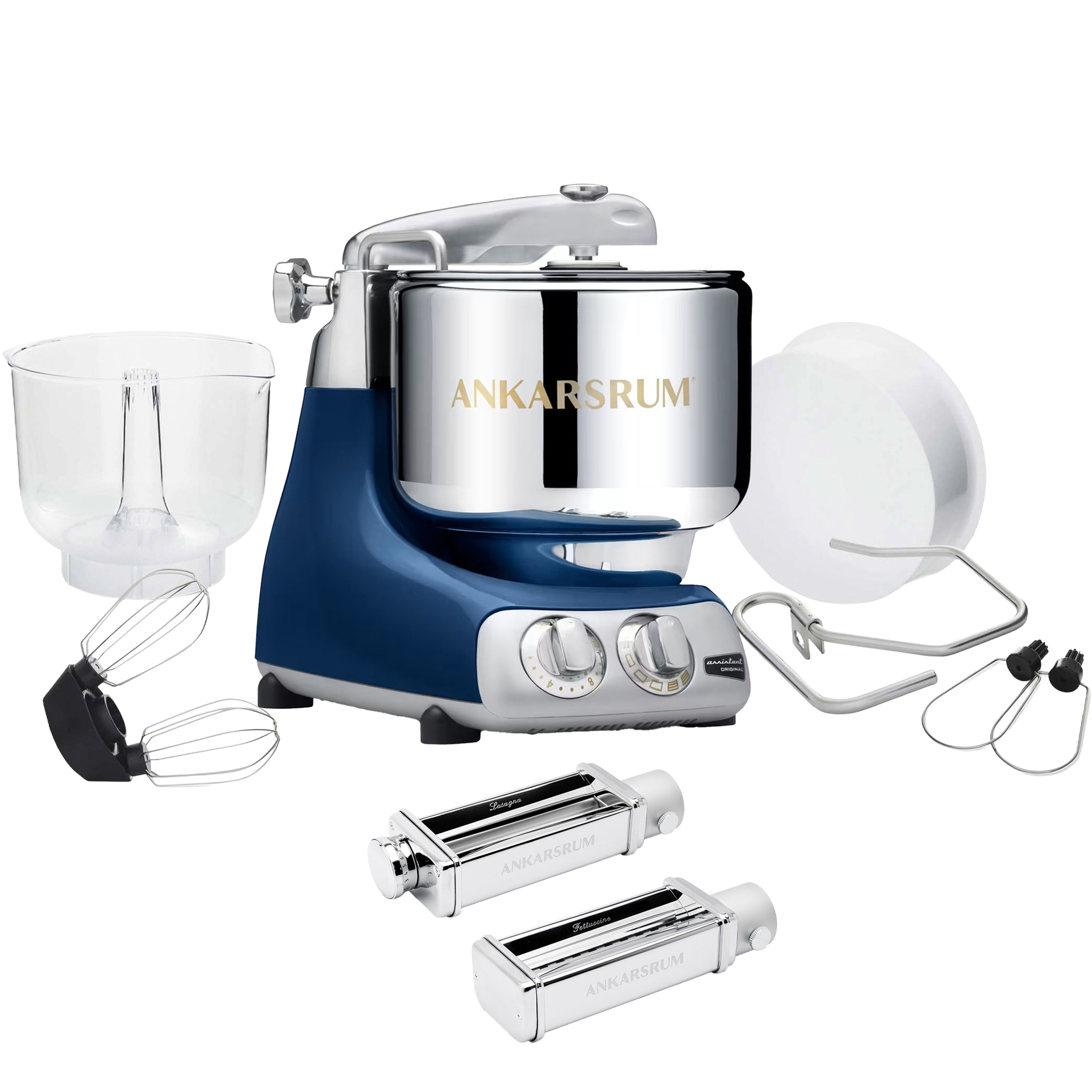 Assistent Original AKM 6230 køkkenmaskine og pastakit, ocean blue