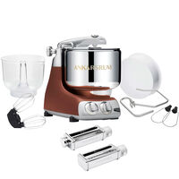 Assistent Original AKM 6230 køkkenmaskine og pastakit, rustic maroon