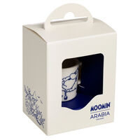 Mumin Mumintrollet Haru minimugg, blå/vit