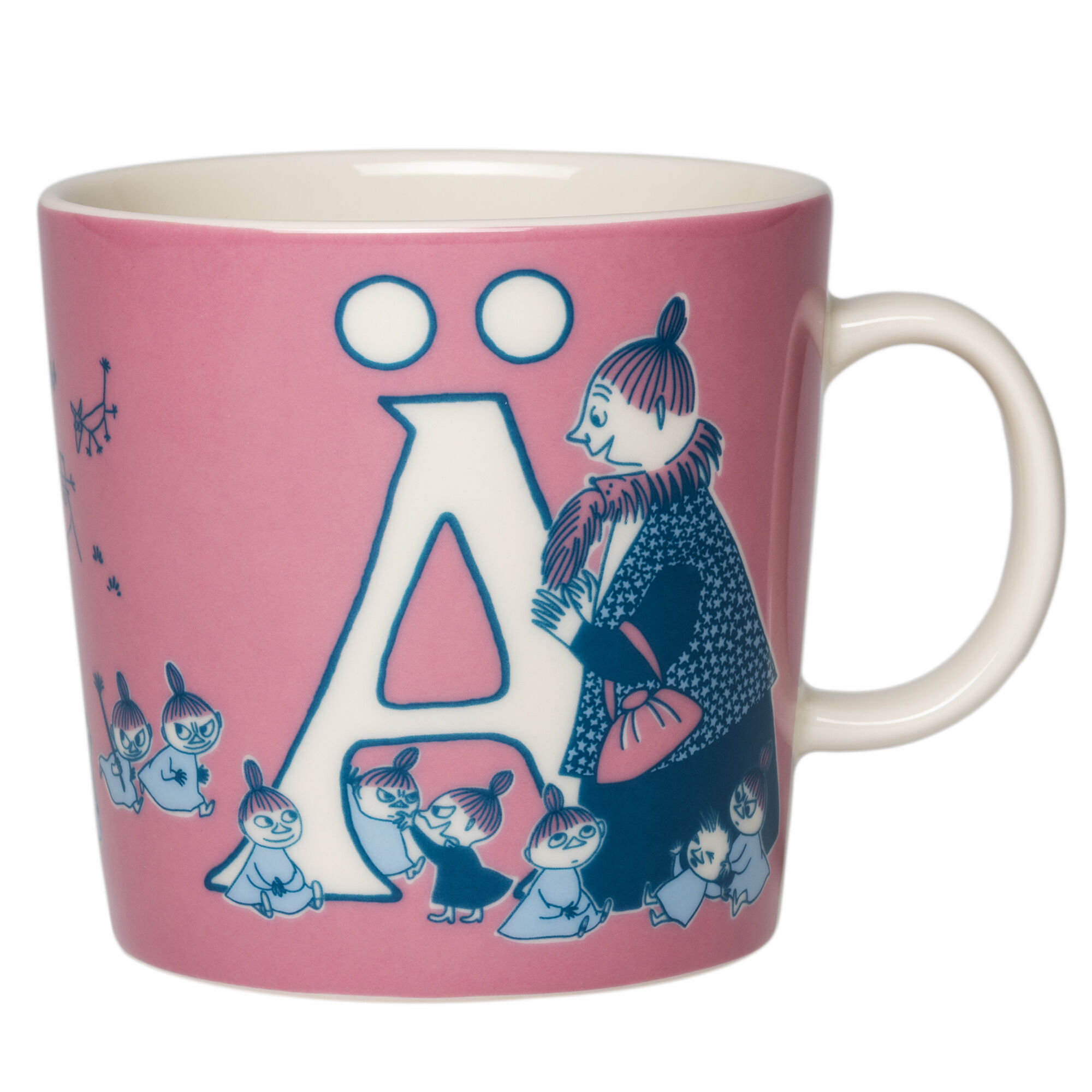 Moomin arabia Mumi ABC Ä krus 40 cl, multifarvet