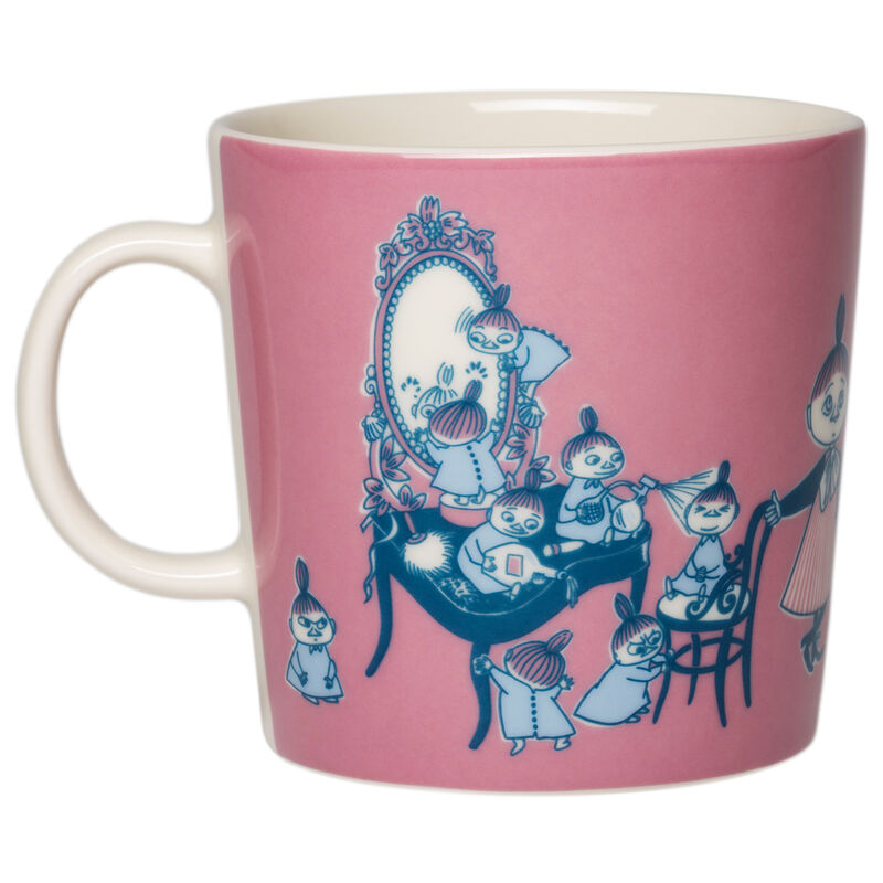 Mumin ABC Ä mugg 0,4 liter, flerfärgad