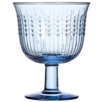 Rörstrand Swedish Grace Glas på fot 25 cl 2-pack, blå