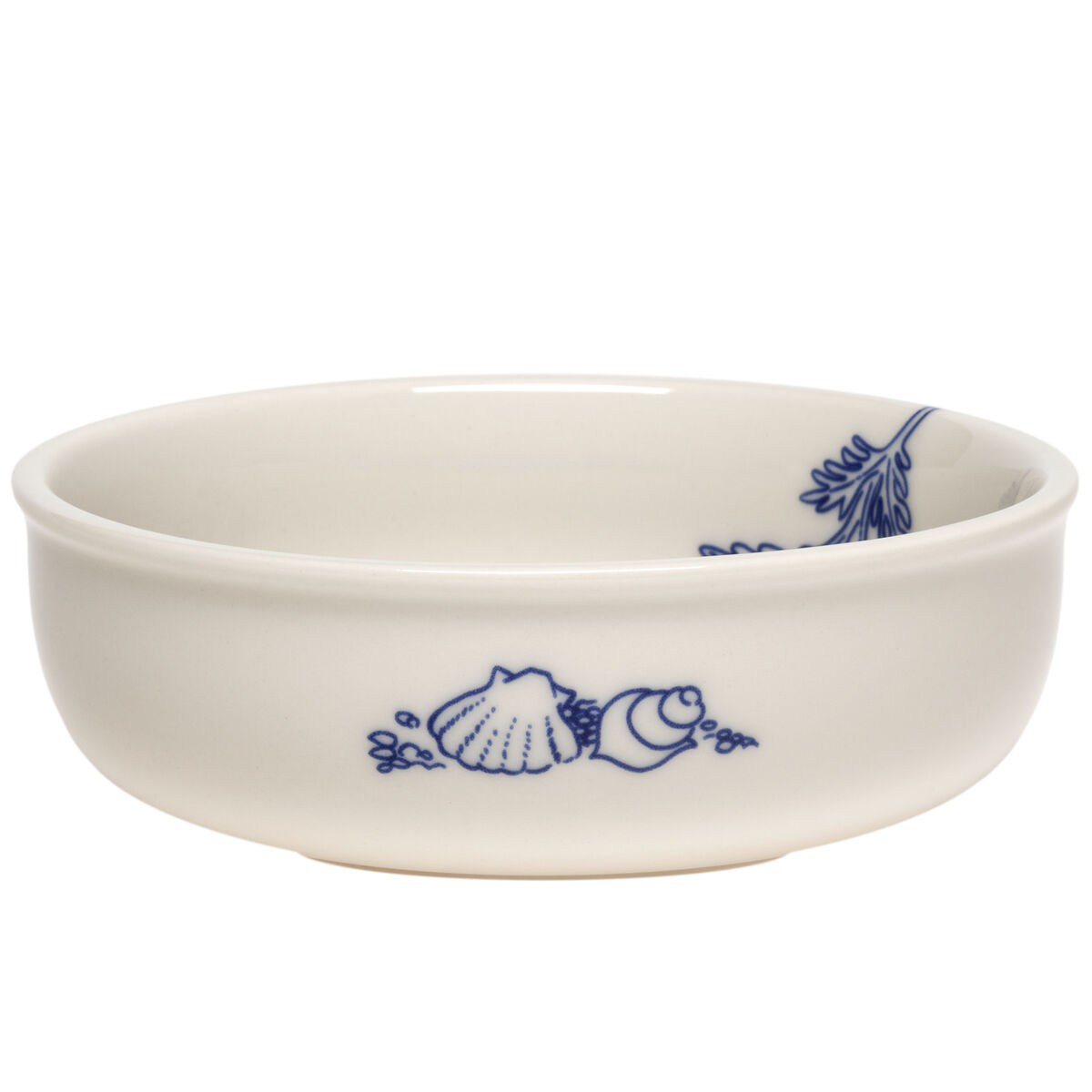 Mummi Haru Mårran skål 12 cm, blå/hvit