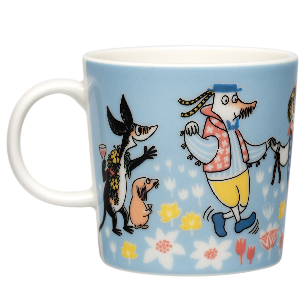 Mumin Sommardans mugg 0,3 liter, flerfärgad