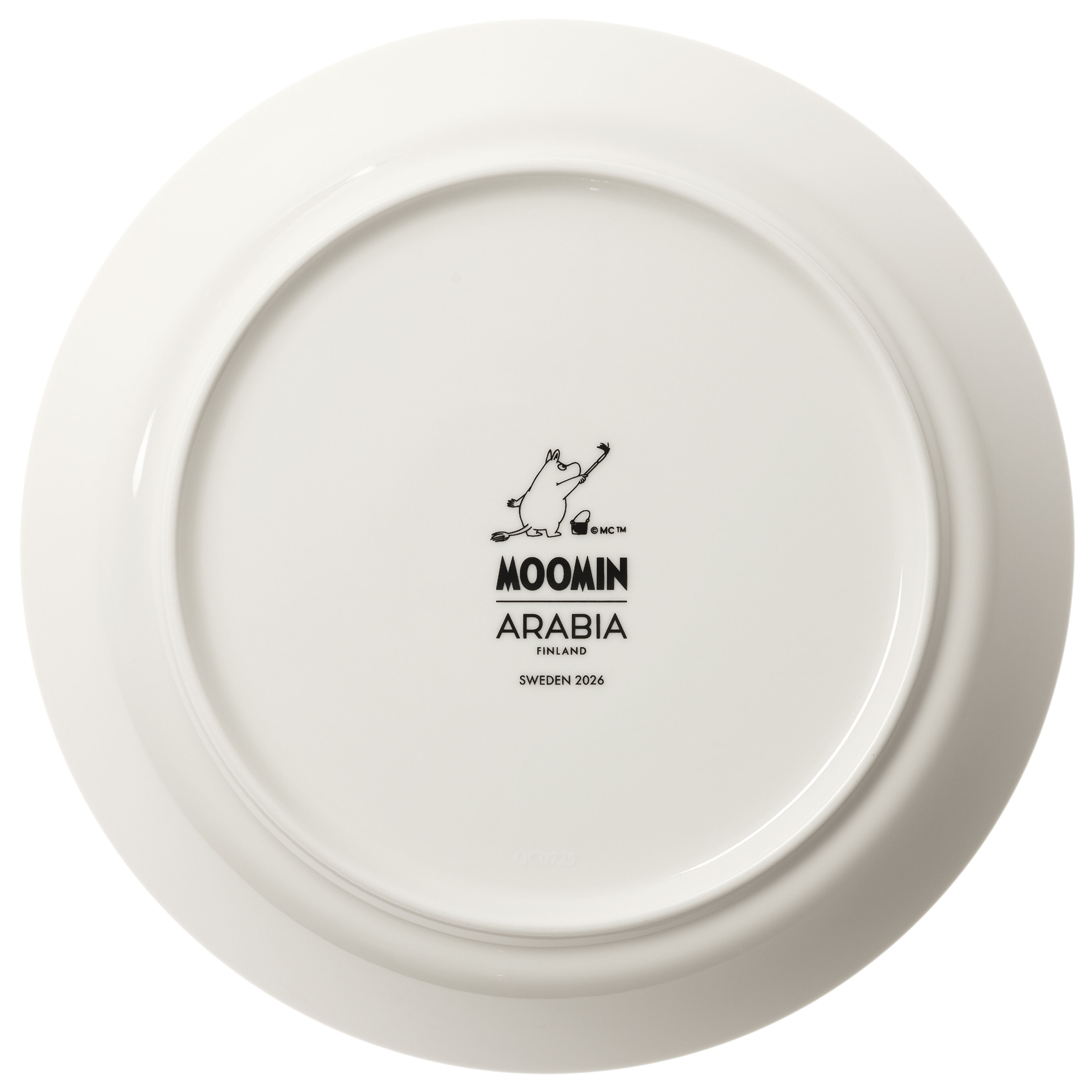 Mumin Sommardans assiett 19 cm, flerfärgad