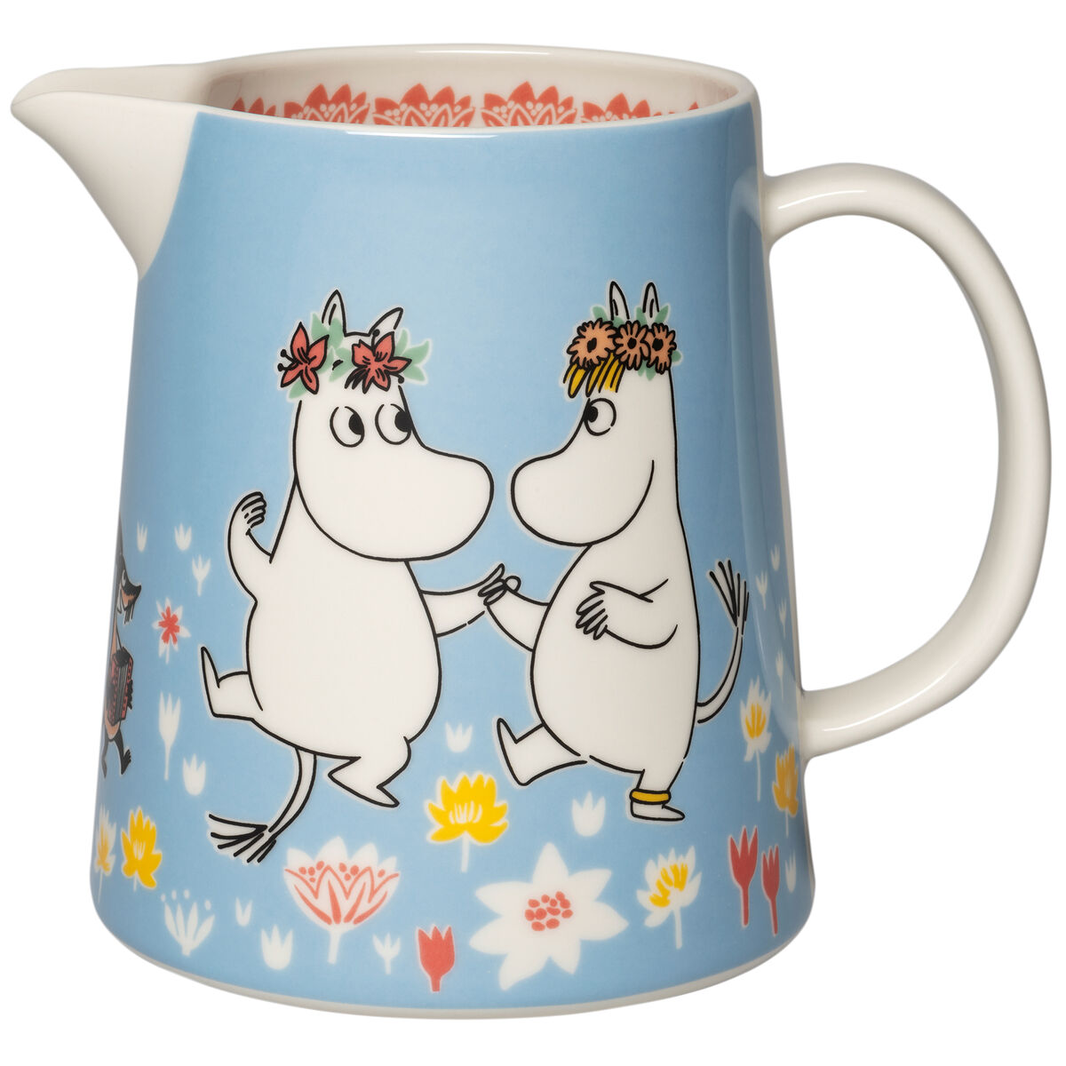 Mumin Sommardans kanna 1 liter, flerfärgad