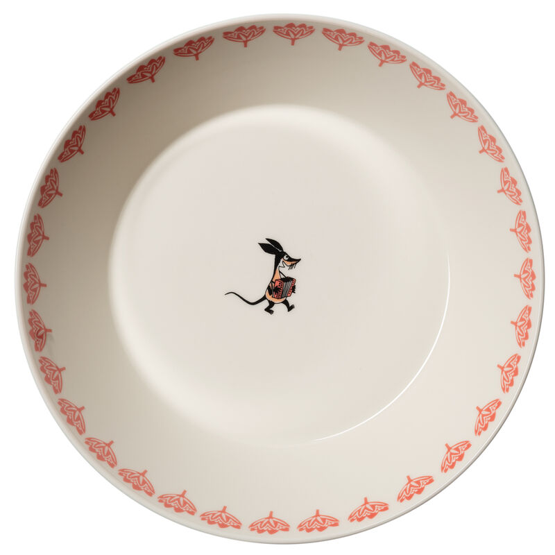 Mumin Sommardans serveringsskål 23 cm, flerfärgad