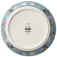 Mumin Sommardans serveringsskål 23 cm, flerfärgad