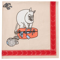 Arabia Mumin Redo för semester pappersservett 33 cm 