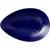 Rörstrand Blå Eld serveringsfat 24 x 35 cm, blå