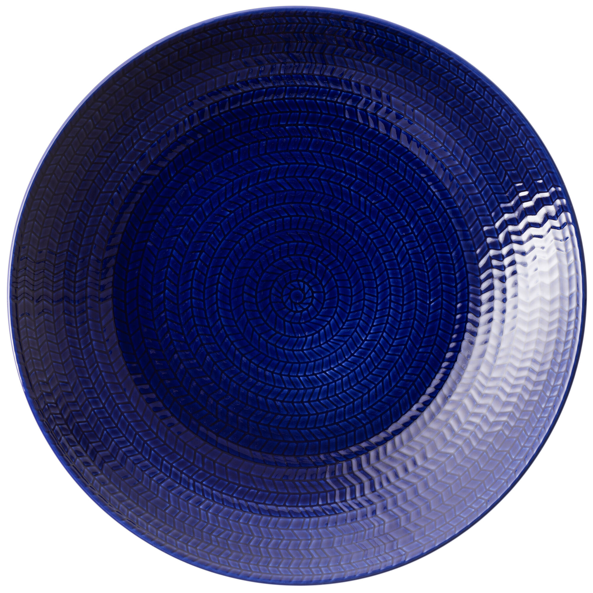 R&ouml;rstrand Bl&aring; Eld tallerken 23 cm, bl&aring;