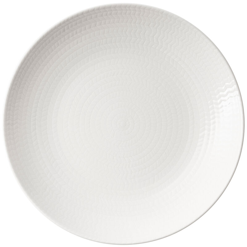 Rörstrand Blå Eld tallerken 23 cm, hvit
