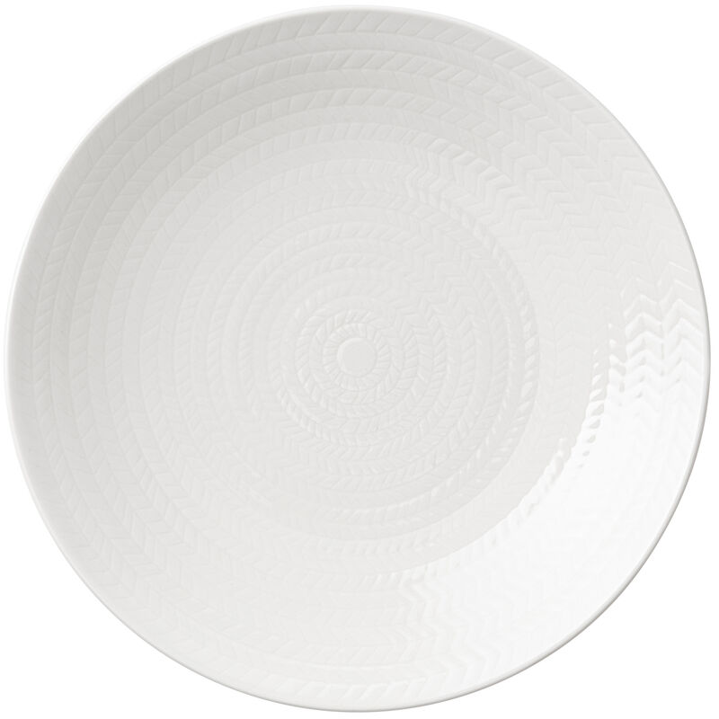 Rörstrand Blå Eld tallerken 19 cm, hvit