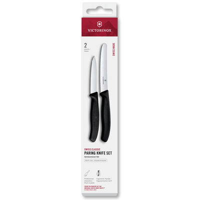 Victorinox Swiss Classic knivset 2 delar, svart